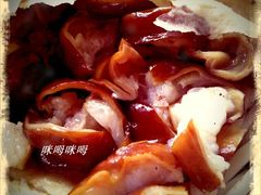 熏肥肠鞋底火烧-宝光熏肉鞋底火烧(新街口店)