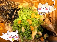 腰果蒜香黑鱼-鱼酷活鱼烤鱼(北美店)