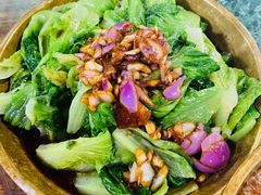 红葱头淋生菜-桃姐农庄老字号(从化温泉店)