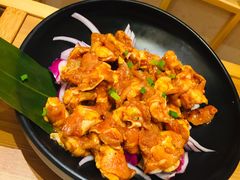 烤鸡脆骨-九田家黑牛烤肉料理(中北镇店)