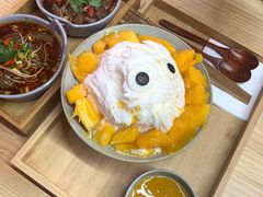 芒果牛奶棉棉冰-怪物的冰与火(天虹商场中山路店)