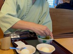 现场手打抹茶冰淇淋-蟹道乐(道顿堀本店)