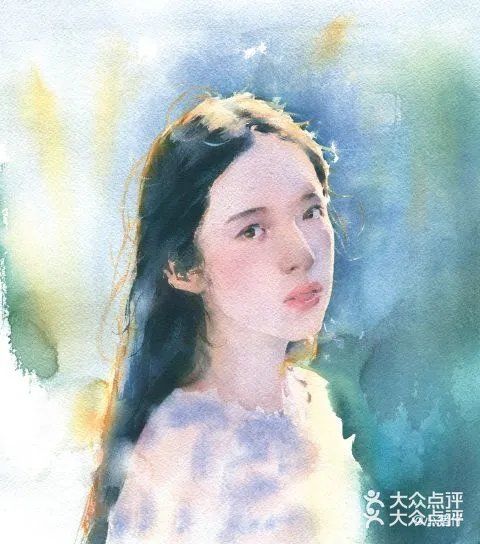 水彩画的质感真的太好了！