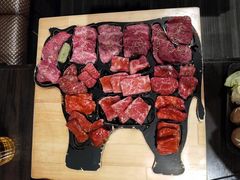 環遊牛身一週拼盤-俺的焼肉(銀座9丁目店)