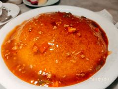 鱼香锅巴-小菜园新徽菜(芜湖镜湖苏宁店)