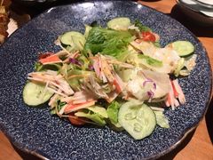 蟹肉色拉-鸟鸣门屋台料理(金帝银泰店)