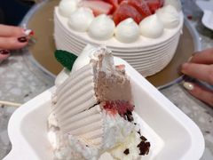 草莓芝士冰淇淋蛋糕-DQ·蛋糕·冰淇淋(绿宝店)
