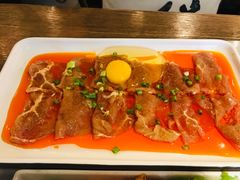 水上漂嫩牛肉-尚尚仙·酸汤猪手·猪肚鸡火锅(华联万柳购物中心店)