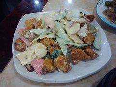 炸鸡色拉-郑阿姨的家·이모네·韩料&烤肉(武川路店)