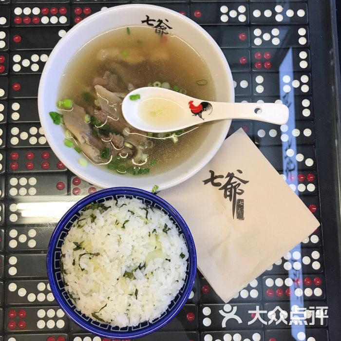 七爷清汤腩七爷清汤牛腩饭图片 - 第1张