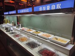 自助调料区-老码头火锅(骡马市店)