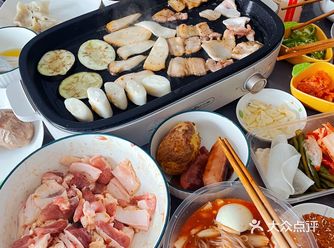 冬日宅家吃烤肉•太幸福啦！！