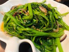 马拉盏炒通菜-大头虾越式风味餐厅(光明广场店)