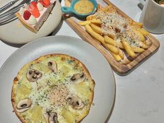 松露鸡蛋蘑菇披萨-nata&bica(松江大学城店)