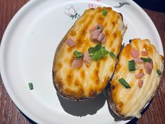芝士烤土豆-绿茶餐厅(财富购物中心店)
