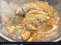 柴锅炖水库鱼-姥家大锅台水库渔家