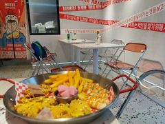 自助取餐区-百事喜乐炸鸡铺(合肥首店)