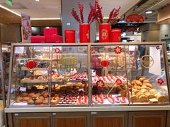 面包甜点陈列柜-山崎面包(静安久光店)