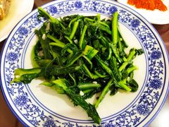 蒜茸油麦菜-范记靖远羊羔肉(博物馆店)