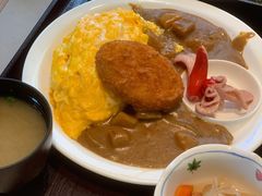 咖喱蛋包饭定食-dodonpa.墩墩伐 便当食堂(博华广场店)