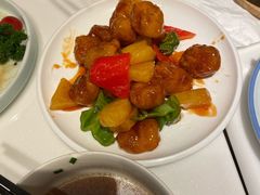 菠萝咕咾肉-新旺茶餐厅·早餐·夜宵(仙霞店)