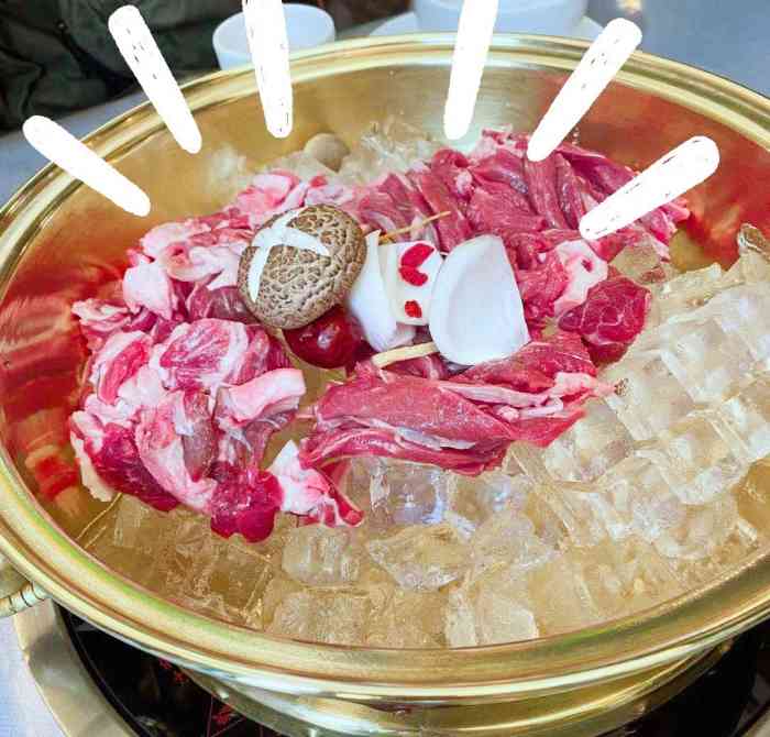 阿吉太冰煮羊(温州总店)-"某天的夜宵～ 这家店在欧洲城,位置稍微.