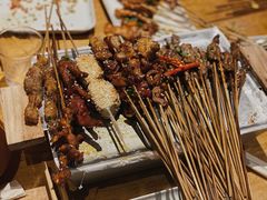 烤羔羊肉串-木屋烧烤(龙湖天街店)