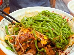 四合一菠菜手擀面-手擀菠菜面(西康路店)