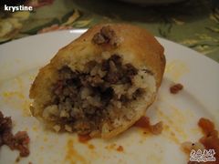 油煎包&nbsp;剖面-露西亚咖啡西餐厅(哈尔滨俄侨纪念馆店)