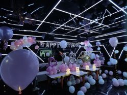 -小鲤鱼生日气球派对会场策划布置