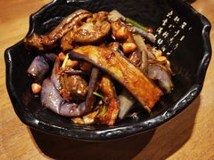 剔骨肉拌茄子-渔家灯火(明湖店)
