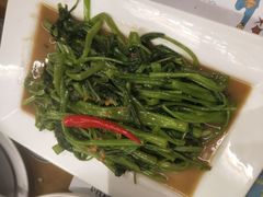 秘制虾酱炒空心菜-帕蓝·暹罗料理(曲阳店)