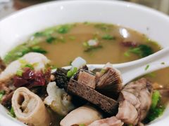 羊杂汤-老爆肚满五香烧牛羊肉