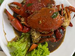 黑胡椒炒螃蟹-明记烧鱼美味店