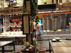 自助取餐区-好人民间小吃·番茄鱼酸菜鱼(木渎悠方店)