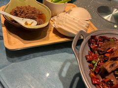 -海派美食·家宴海鲜青岛菜·石锅鲽鱼头(东方城店)