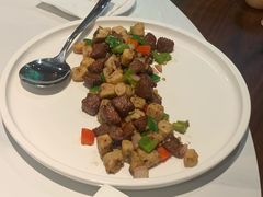 XO酱鹅肝牛肉粒-申粤轩酒楼·三十年粤菜经典(丁香花园店)