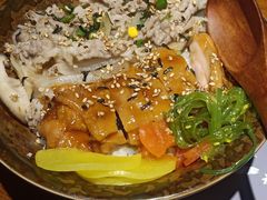 肥牛鸡腿双拼饭-林妈妈村·日式料理(宝山龙湖天街店)