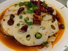 炝莲菜-三姐妹饺子(东木头市店)