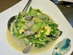 蛎子肉小白菜-隆喜元鱼汤包·海鲜(中联广场店)