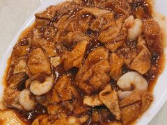 虾仁独面筋-奥华餐厅·老张记(台基厂店)