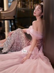 点击看大图 -艾拉·女王婚纱礼服馆