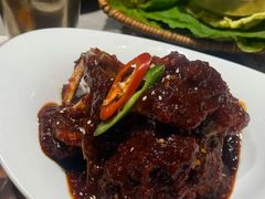 -草家酱蟹炭火烤肉店(珲春南路一店)
