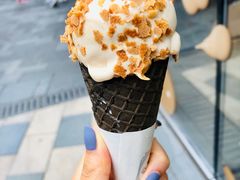 麻酱糖饼口味冰淇淋-喜茶(北京三里屯太古里店)