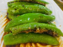 煎酿青椒-烧鹅妹饭店