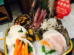 海鲜拼盘-油花·和牛寿喜烧·放题自助(市南银座店)