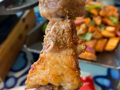 烤羊肉串-撒拉花儿·新疆菜·清真(太阳宫店)