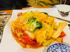 葡汁炒什菜-番茄屋葡式美食(总店)