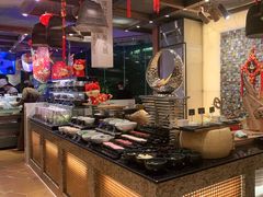 自助取餐区-怡咖啡海鲜自助餐厅(浦东香格里拉店)