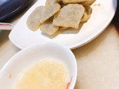 老北京素油煎灌肠-京门老爆三·铜锅涮肉 爆肚(望京店)